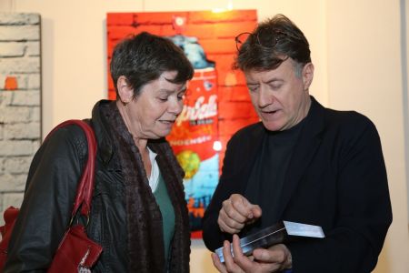 Vernissage Alexandre Cadain - Jerome Revon