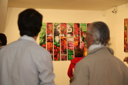 Vernissage Alexandre Cadain - Jerome Revon